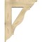 Ekena Millwork Funston Traditional Rough Sawn Bracket w/ Offset Brace, Douglas Fir, 8"W x 28"D x 36"H BKT0806X28X36FST01RDF - alternate 2